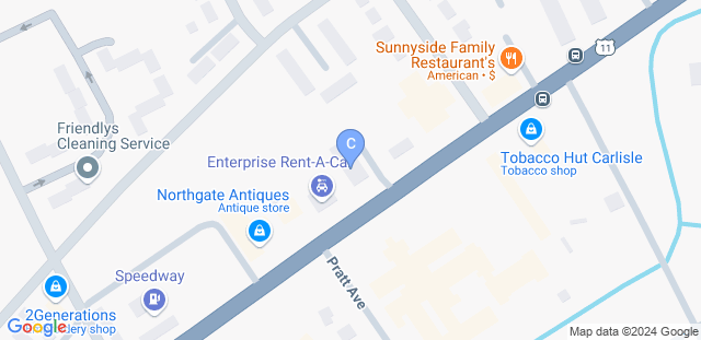 Map to Carlisle Brazilian Jiu Jitsu and Judo